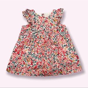 Jacadi liberty print dress 6 mo.